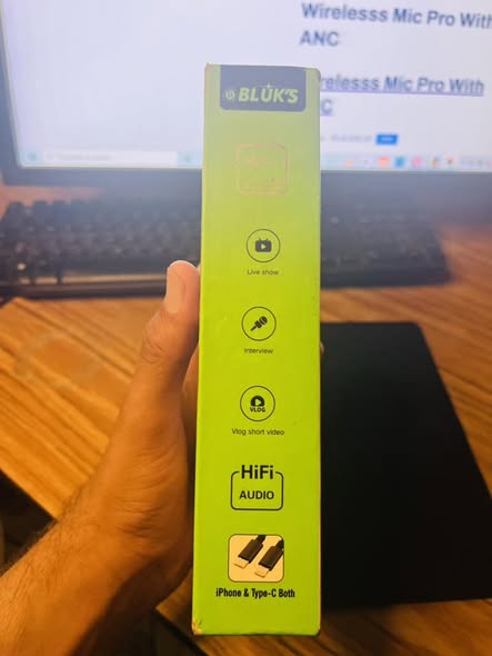 Bluks Wireless mic anc
