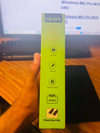 Bluks Wireless mic anc