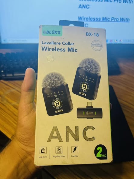 Bluks Wireless mic anc