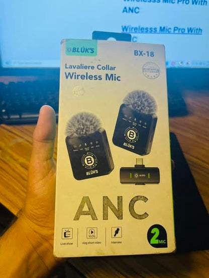 Bluks Wireless mic anc