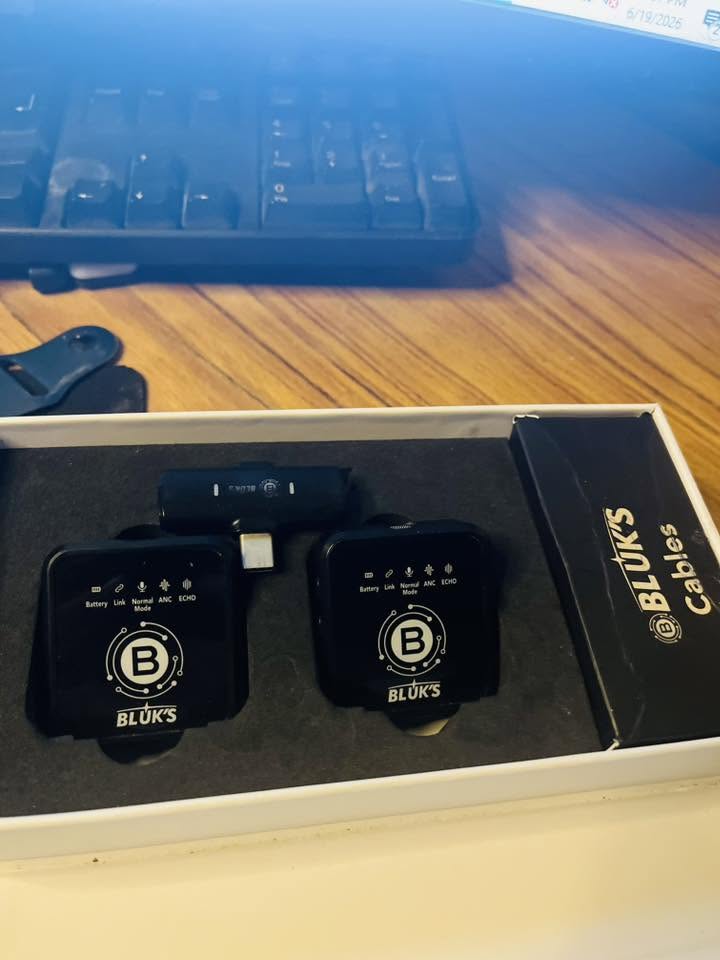 Bluks Wireless mic anc