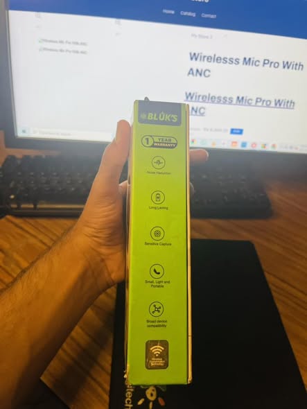 Bluks Wireless mic anc